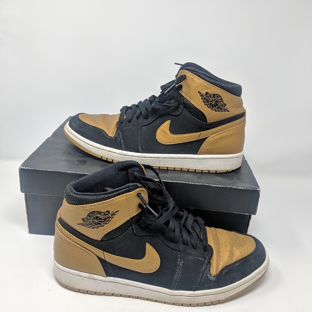 Air Jordan 1 One Melo mens size 10.5 with box Gold